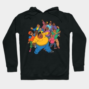 Fat Albert Cartoon Evolution Hoodie